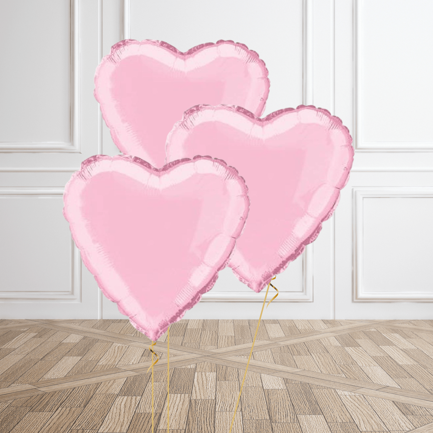 18 - Inch Pastel Pink Heart Foil Balloon | The Party Hut