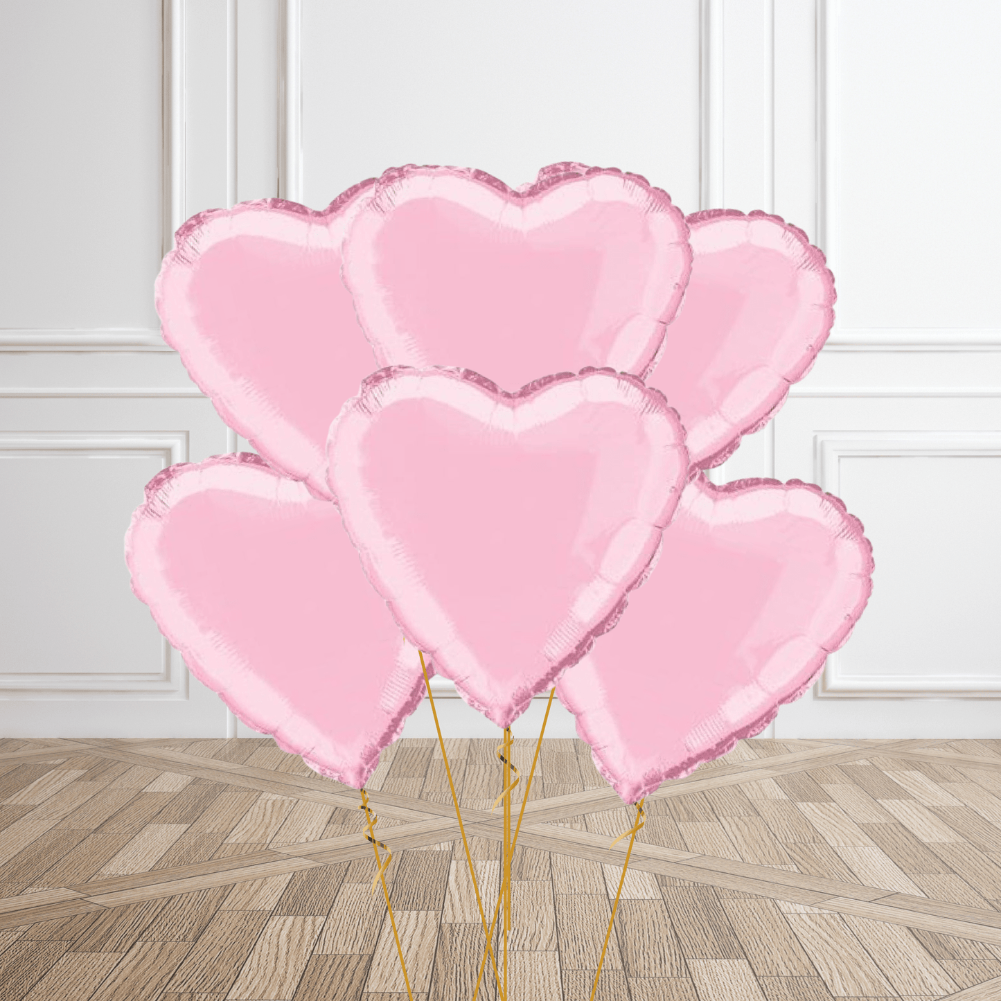 18 - Inch Pastel Pink Heart Foil Balloon | The Party Hut