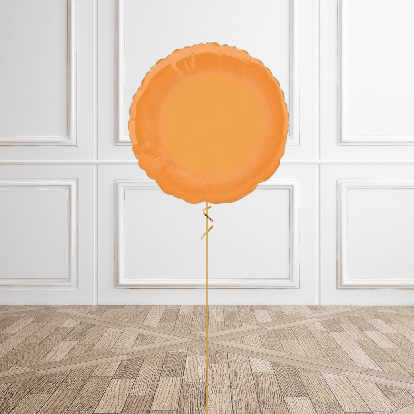 18 - Inch Round Orange Foil Balloon | The Party Hut