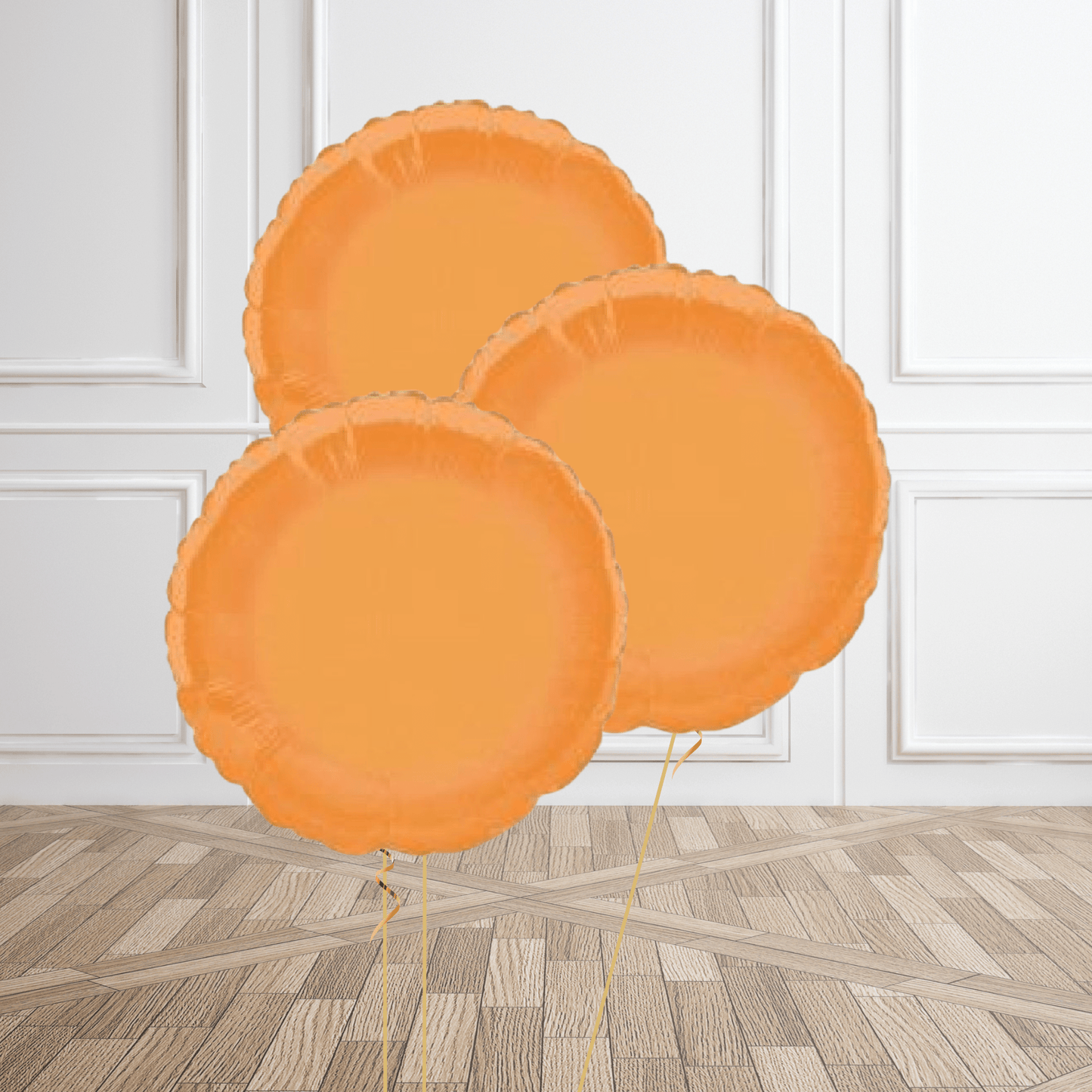 18 - Inch Round Orange Foil Balloon | The Party Hut