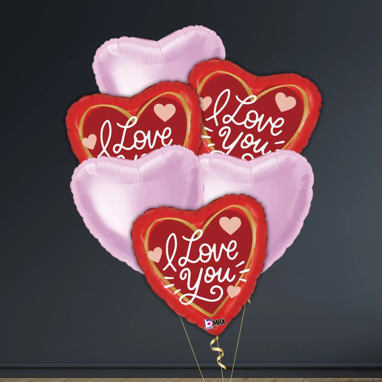 18" Love Messages Foil Balloon | The Party Hut