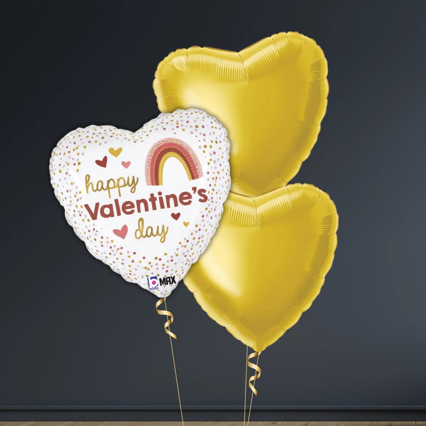 18" Rainbow Valentine Foil Balloon | The Party Hut