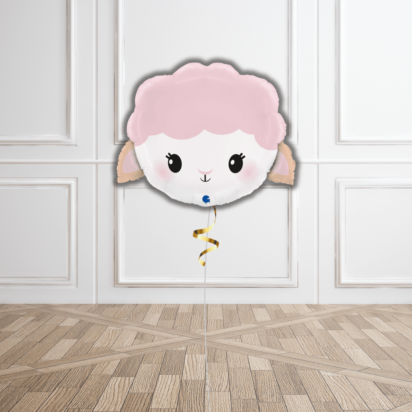 19 - inch Cute Sheep Pink Foil Balloon | The Party Hut