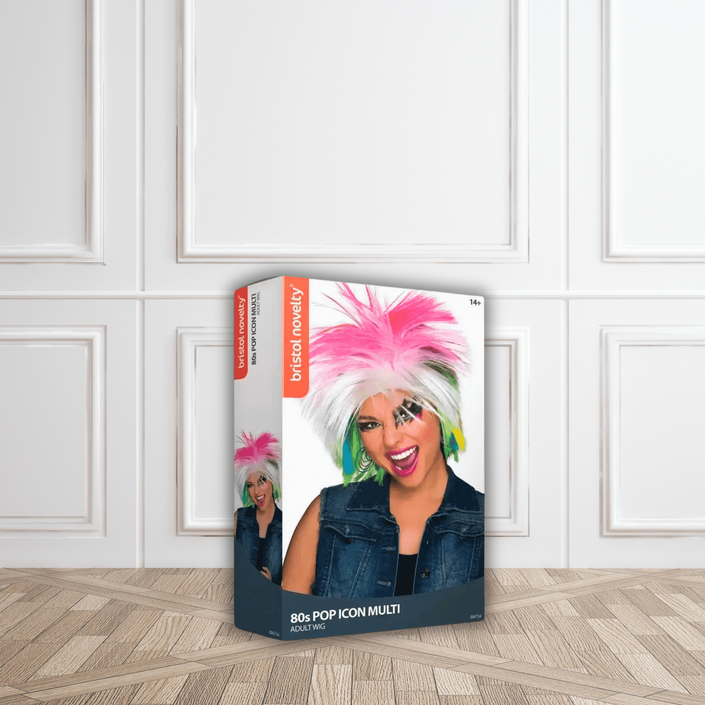 1980s Colourful Wig | The Party Hut