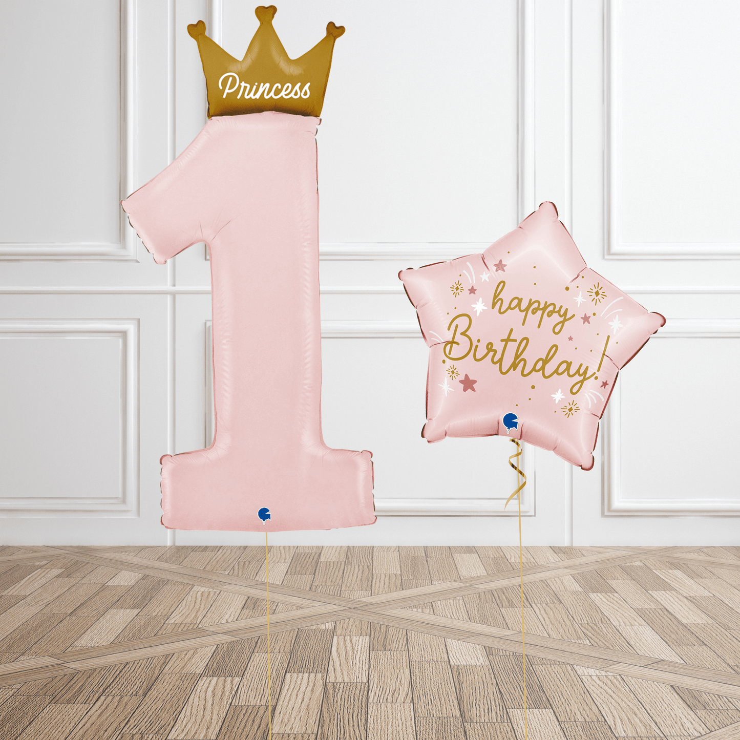 1st Birthday Princess Balloon Bouquet | The Party Hut