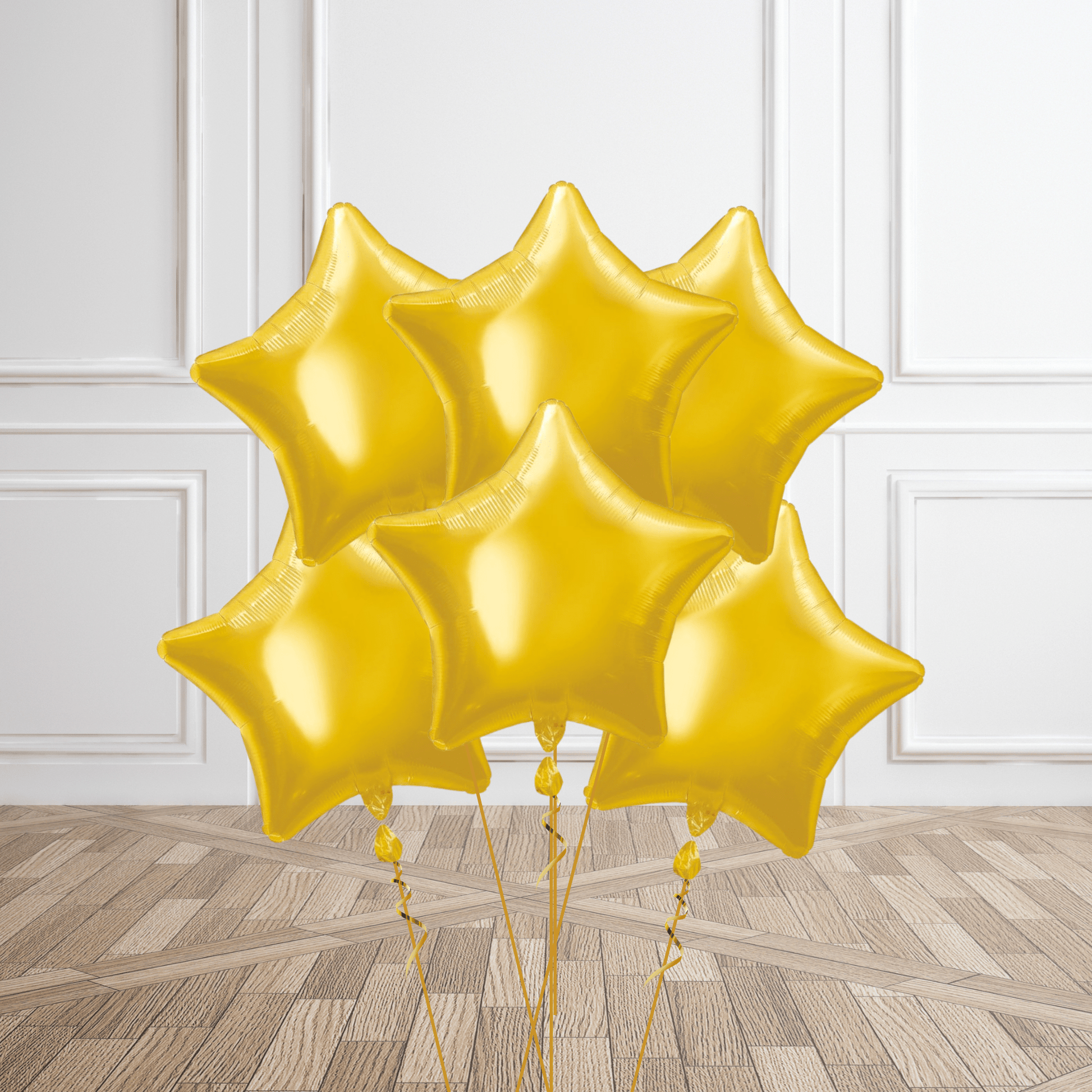 Classic Gold Star Foil Balloon Package