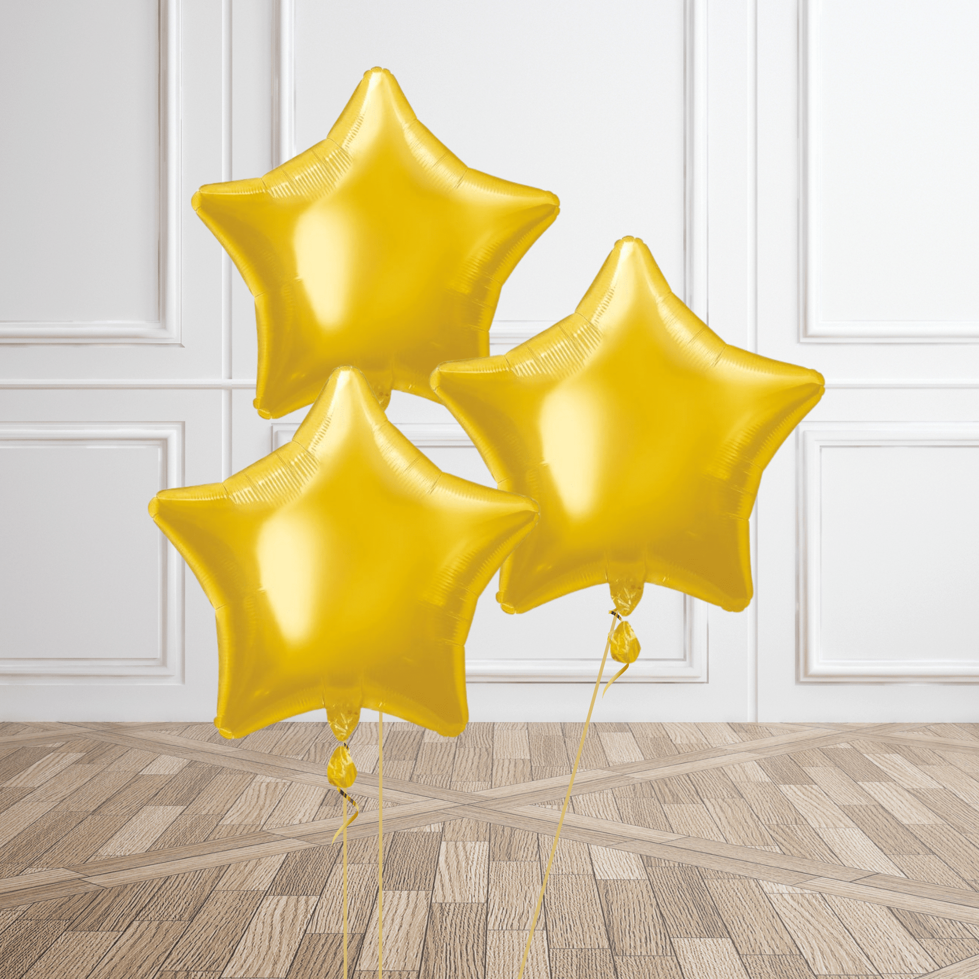 Classic Gold Star Foil Balloon Package