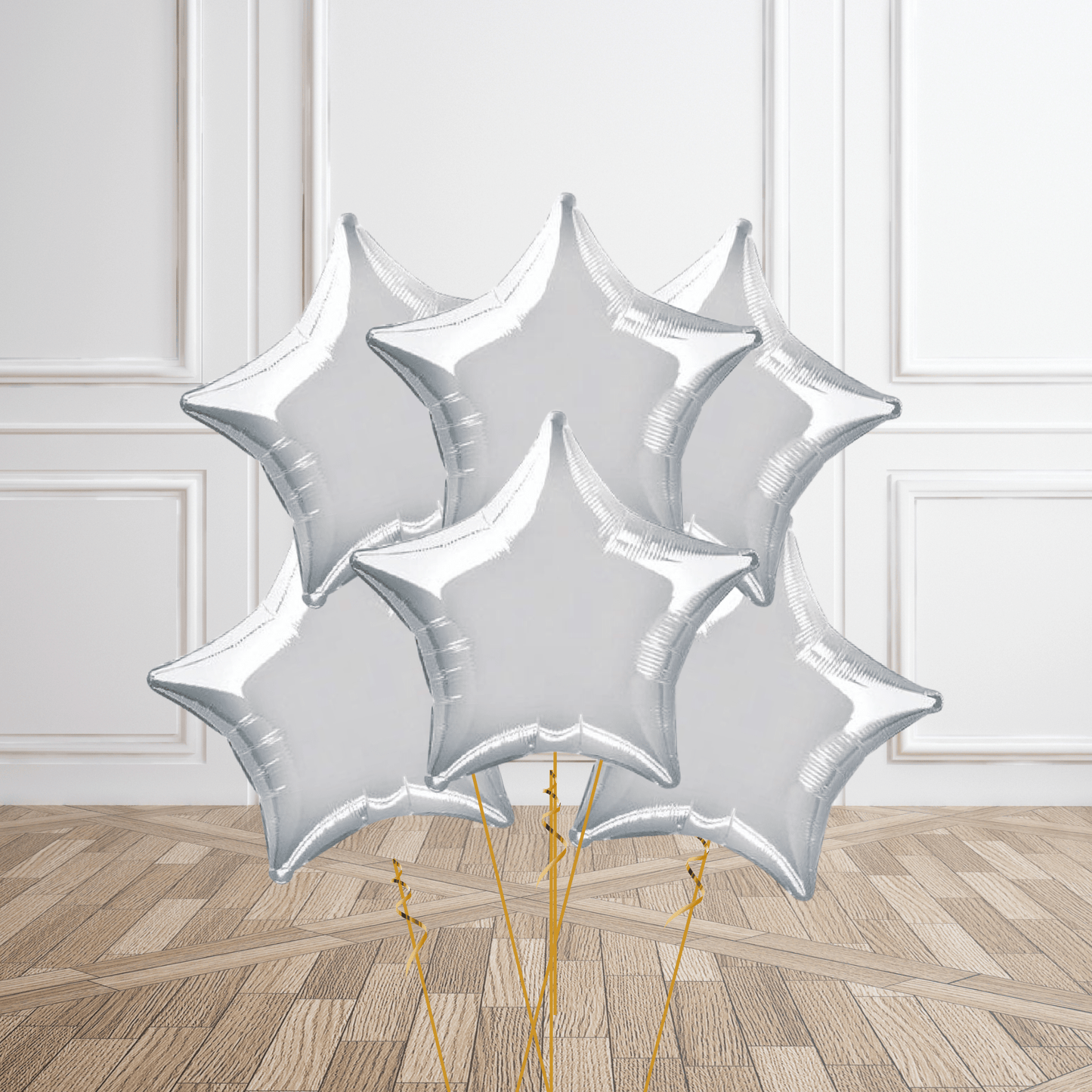 20 - Inch Silver Star Foil Balloon | The Party Hut