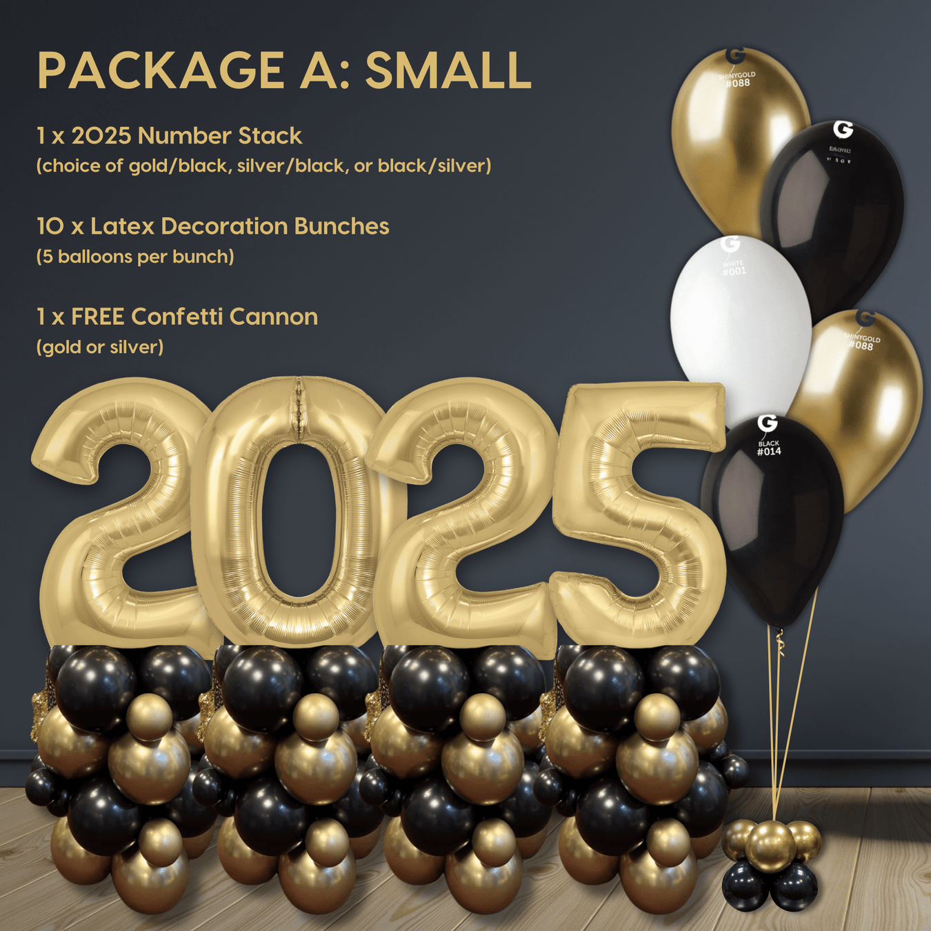 2025 New Year Balloon Party Packages | The Party Hut