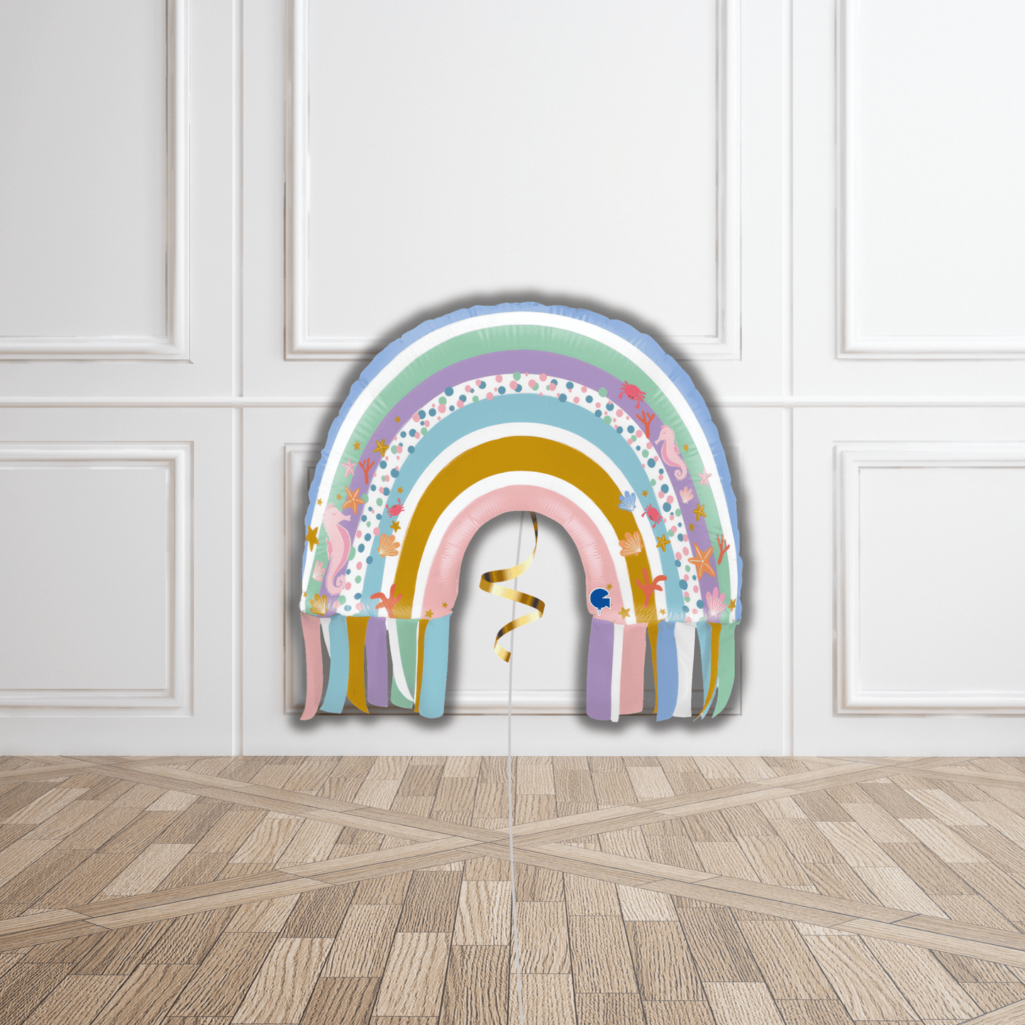 25 - inch Maritime Rainbow Foil Balloon | The Party Hut