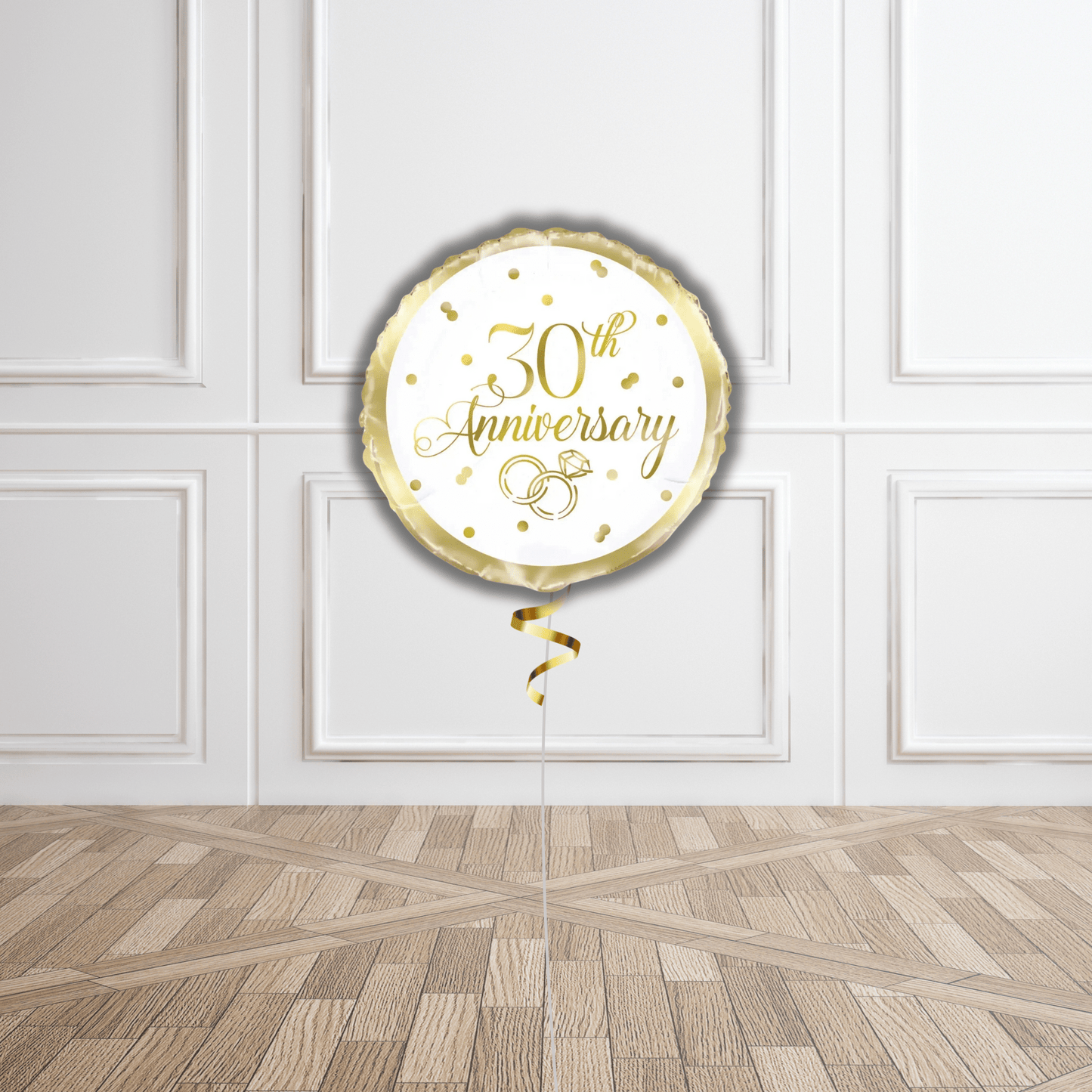 30th Anniversary Foil Balloon - Celebratory Decoration | The Party Hut