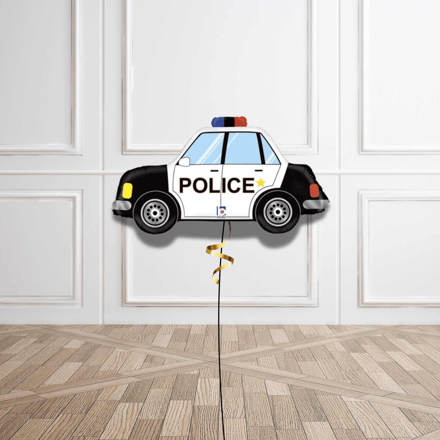 34 inch Police Car Foil Balloon | The Party Hut