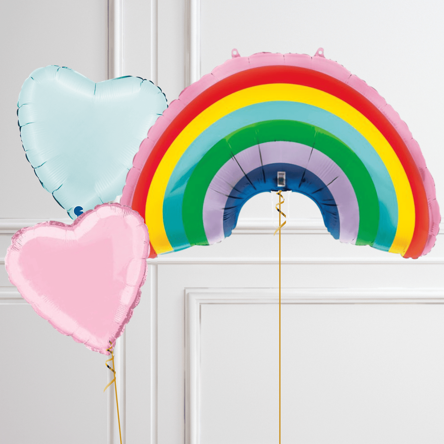 36 - Inch Rainbow Giant Foil Balloon Package | The Party Hut