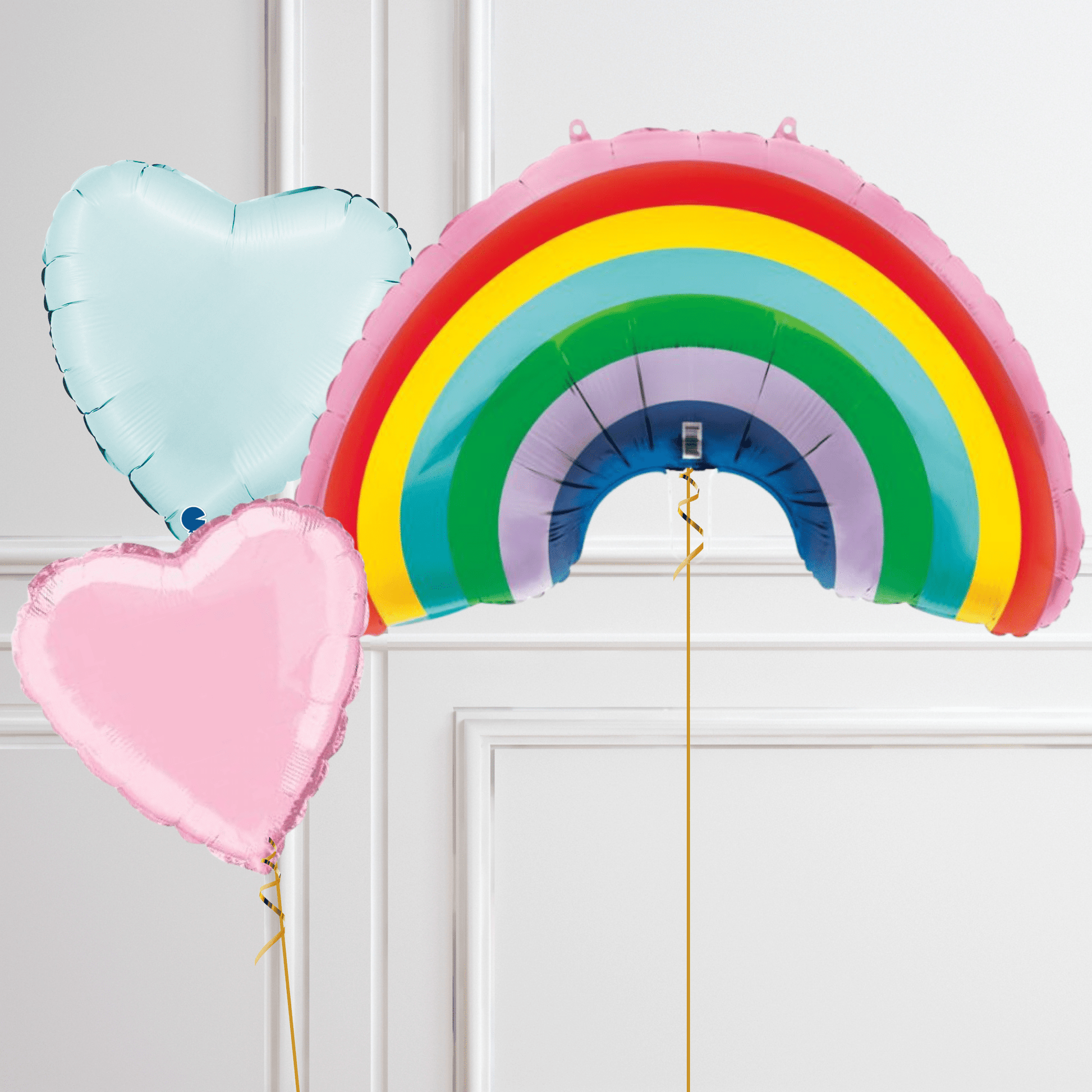 Rainbow Giant Foil Balloon Package