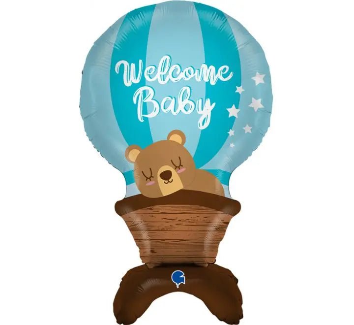 39inch Welcome Baby Boy Display | The Party Hut