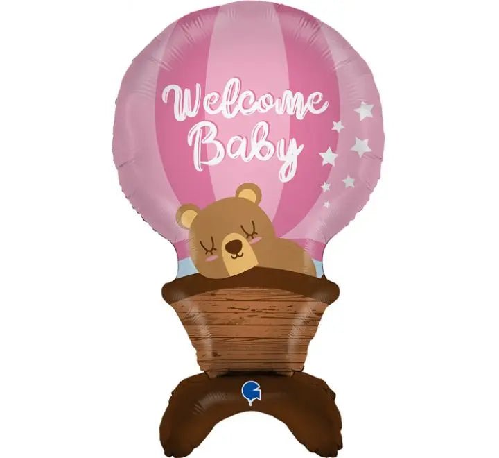 39inch Welcome Baby Girl Display | The Party Hut