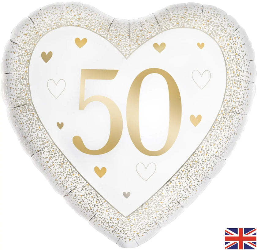 50th Wedding Anniversary Balloon