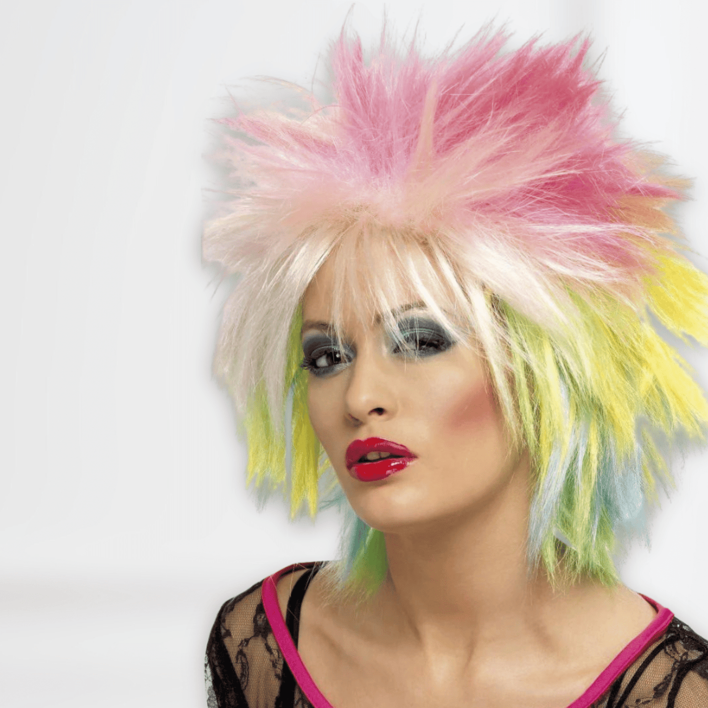 80s Attitude Rockstar Wig | The Party Hut