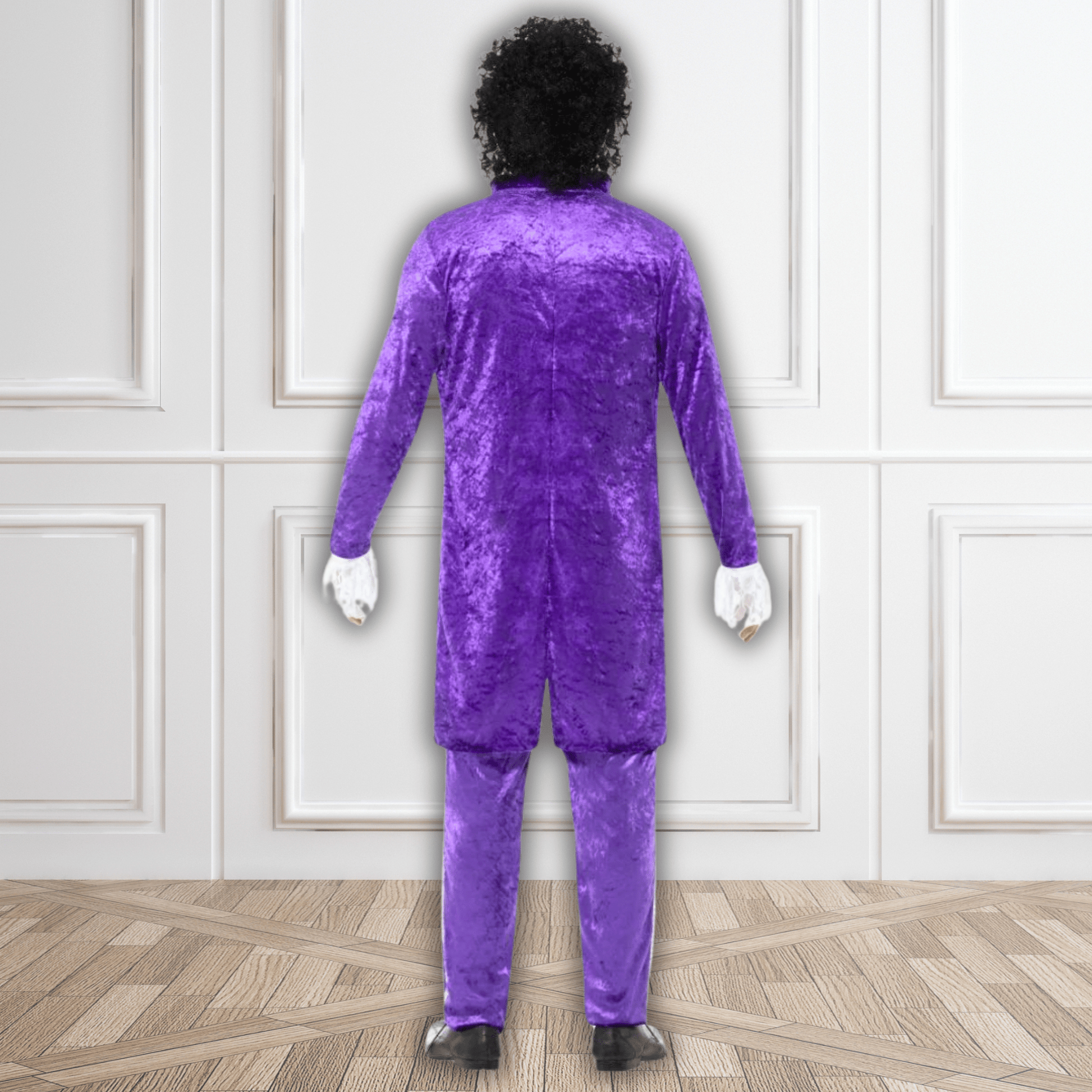 80s Purple Pop Icon Musician Costume