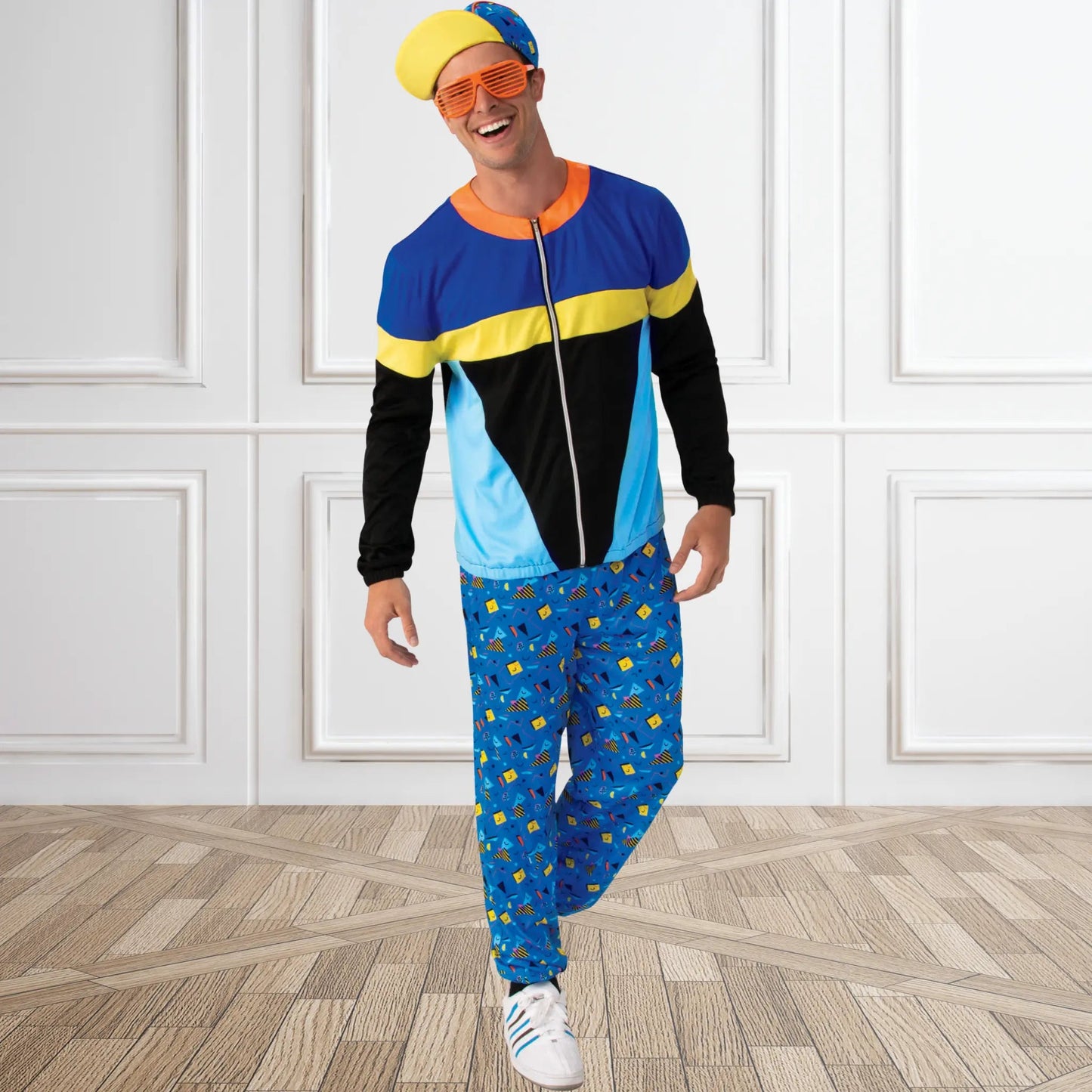 90s Retro Tracksuit Costume – Relive the Vibrant 90s Style | The Party Hut