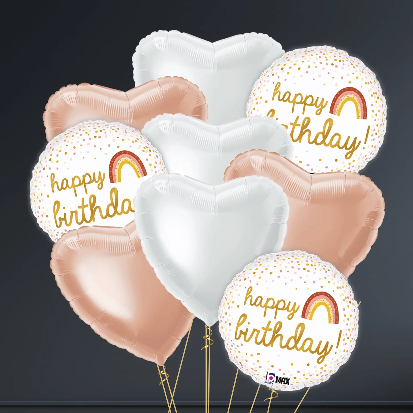 Boho Birthday 18" Foil Helium Balloon | The Party Hut