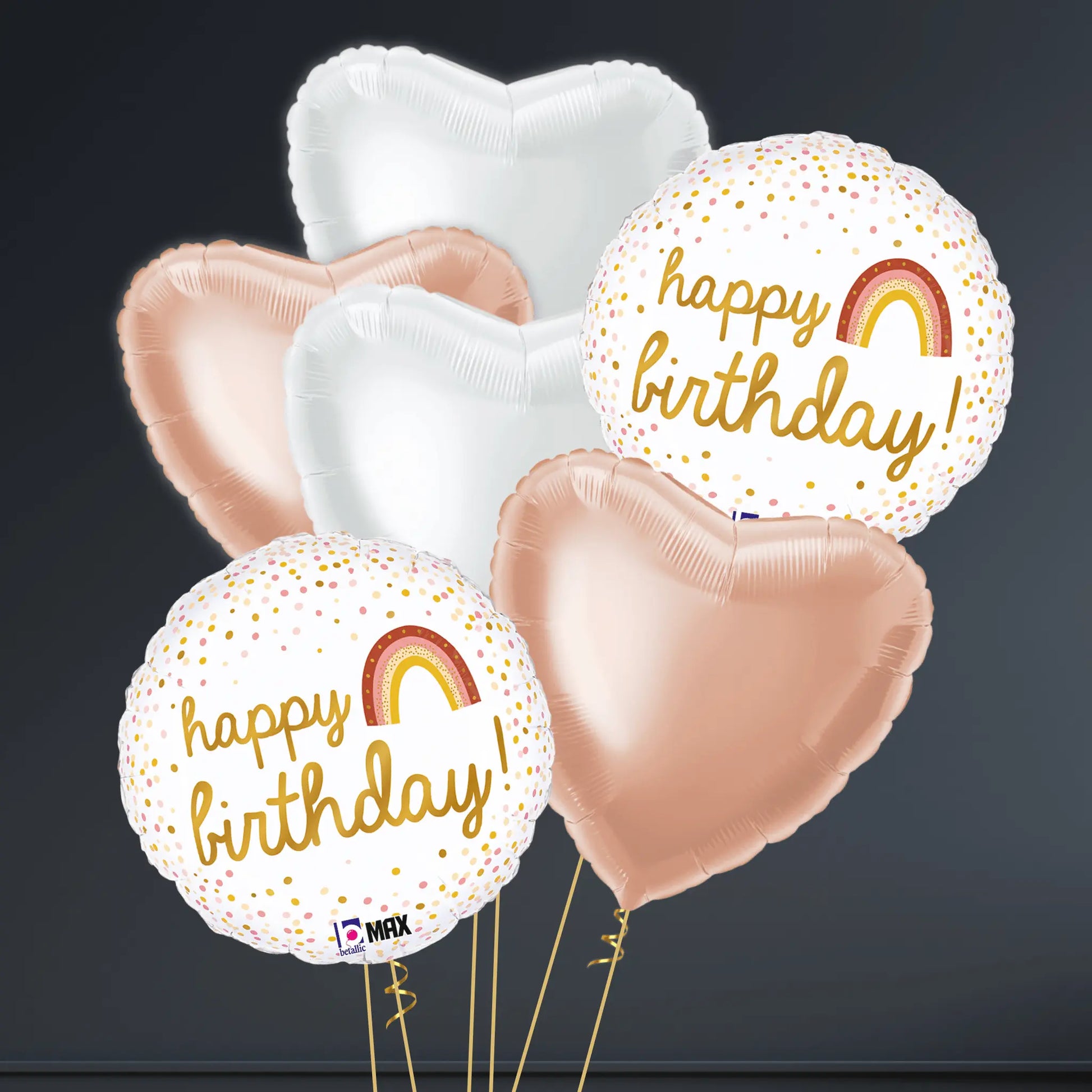 Boho Birthday 18" Foil Helium Balloon