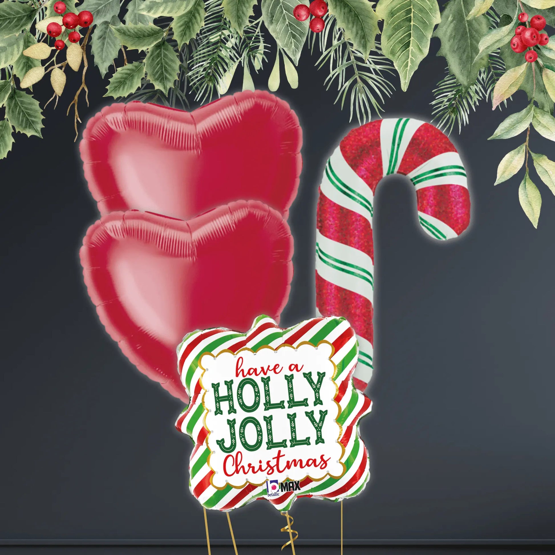 Candy Cane 35" Foil Balloon