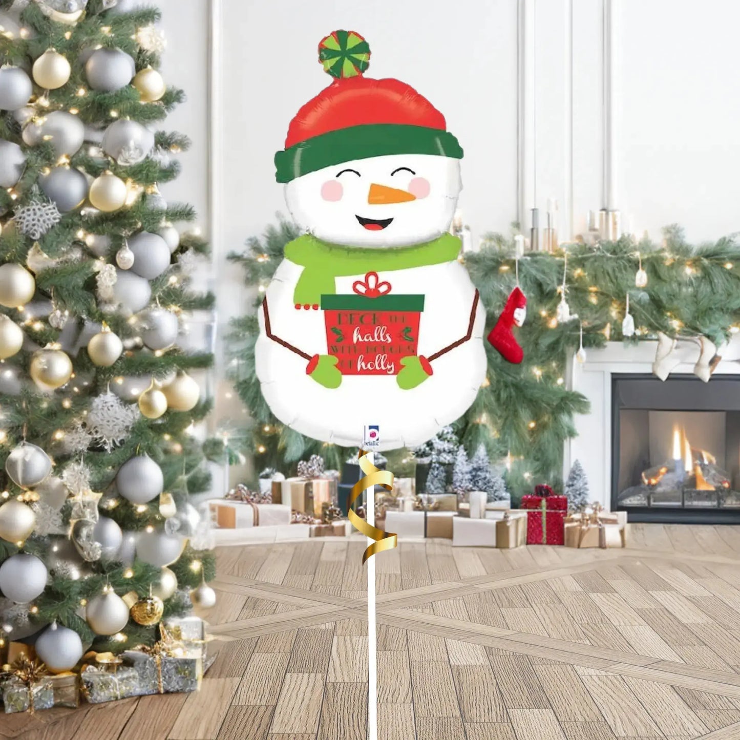 40 - inch Holiday Snowman Foil Balloon – Festive Christmas Decoration | The Party Hut