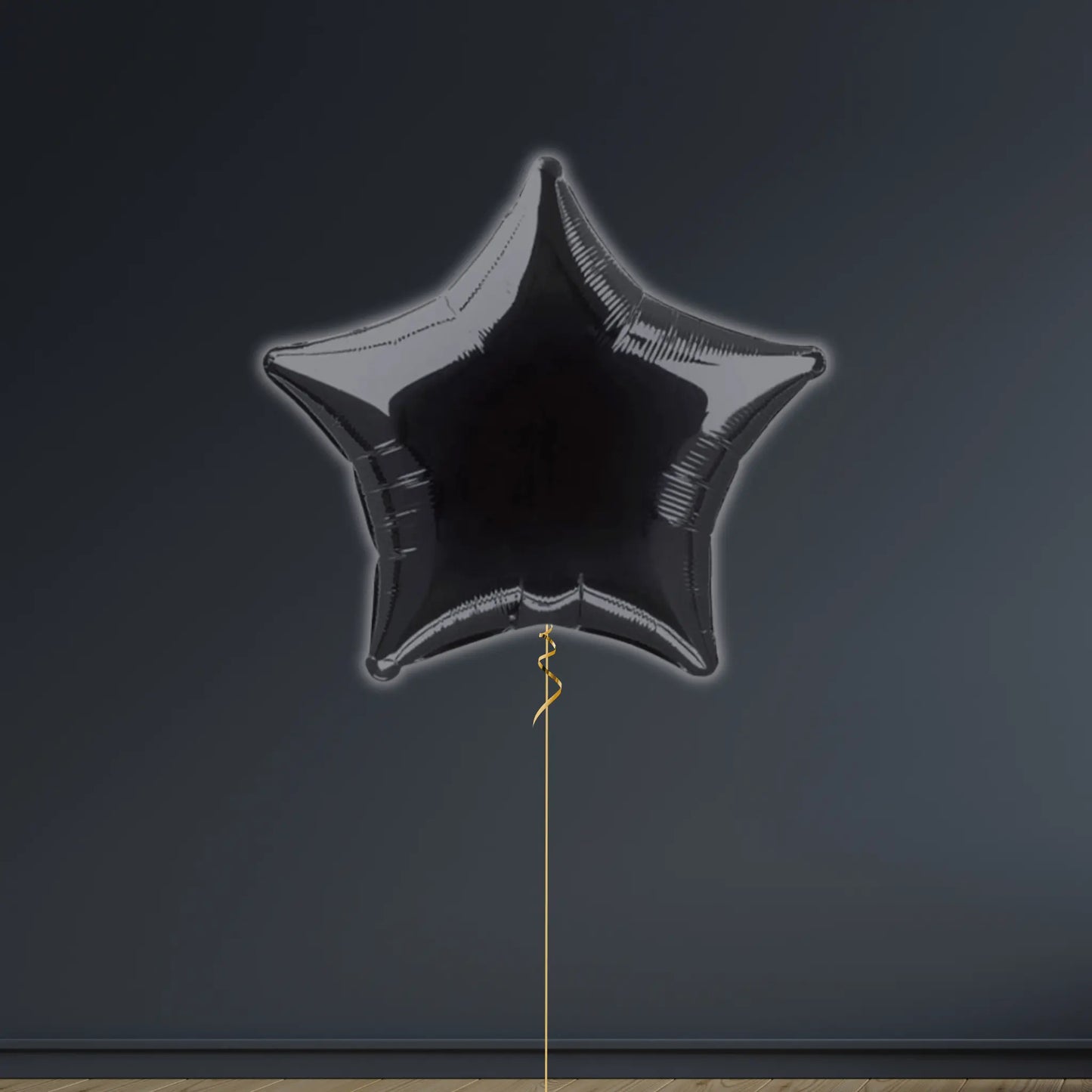 Solid Black Star Foil Balloon – 18" | The Party Hut Cheltenham