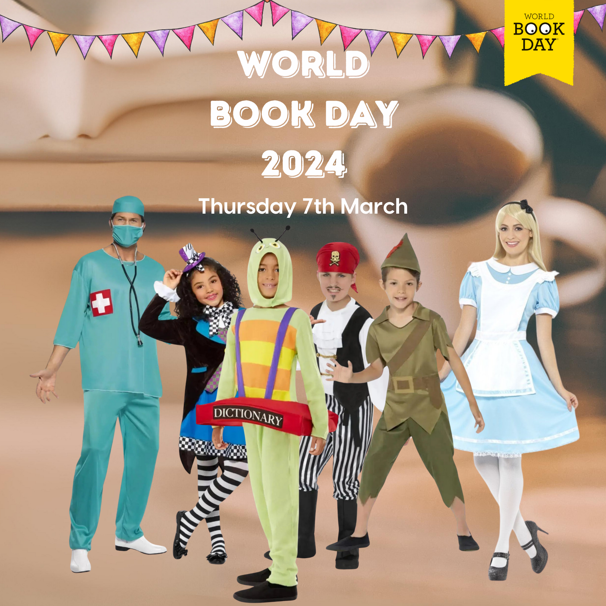 World Book Day 7th March 2024 | The Party Hut Cheltenham
