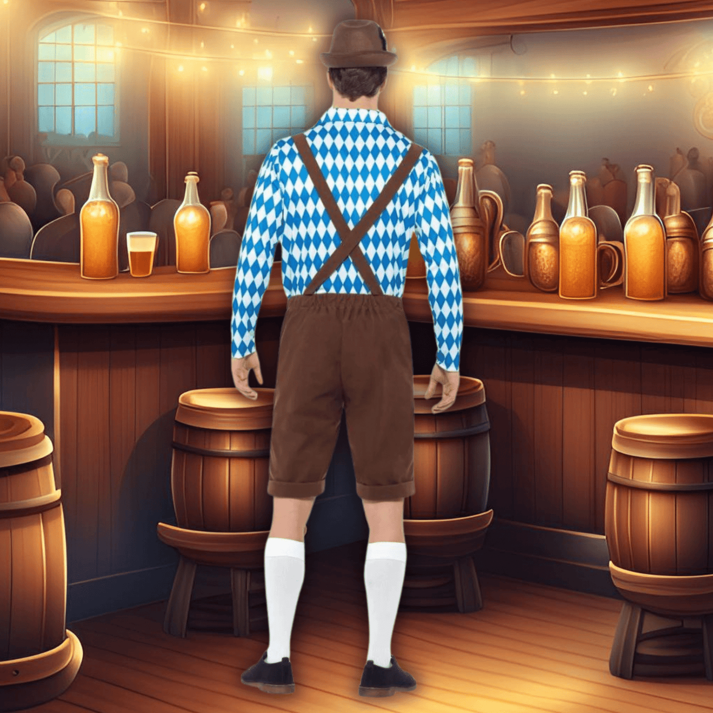 Bavarian Beer Man Costume - Oktoberfest Classic | The Party Hut