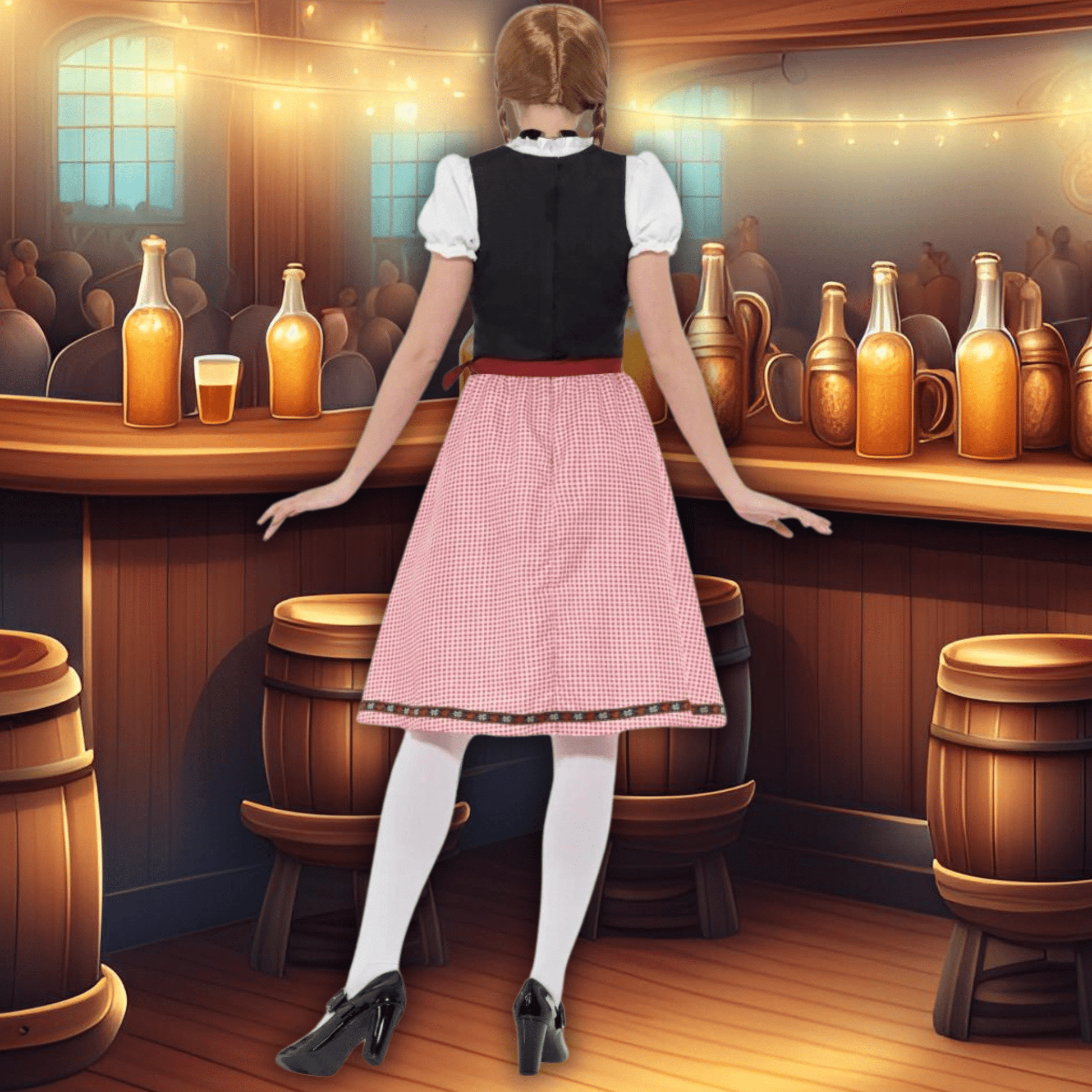 Bavarian Tavern Maid Costume