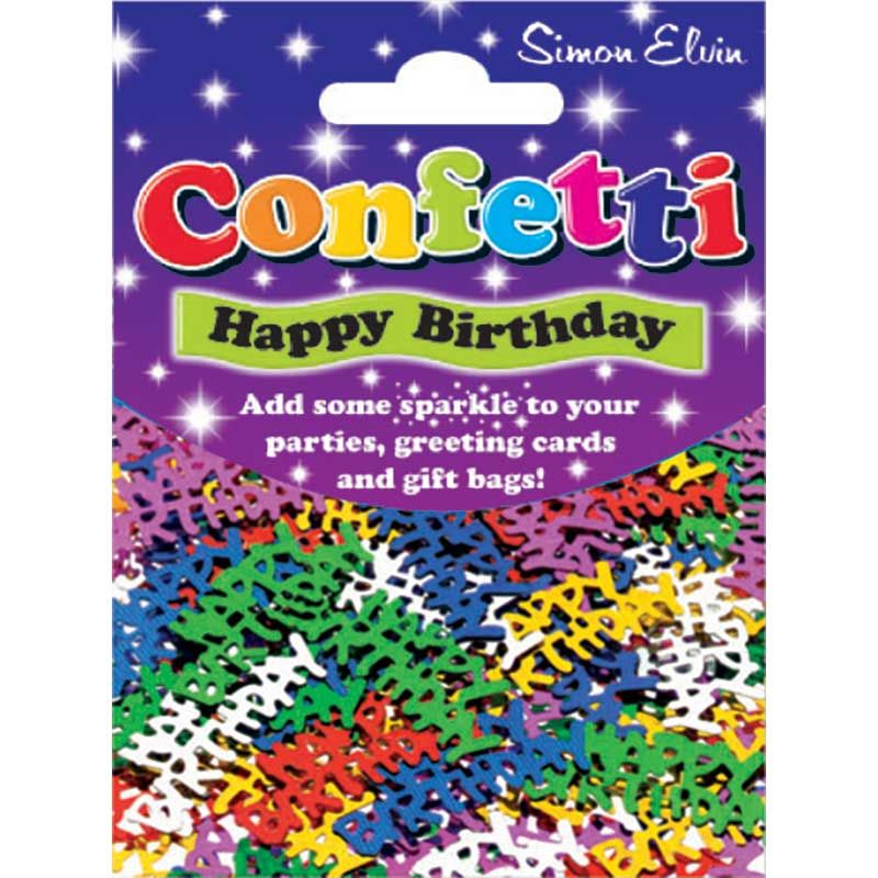 Birthday Confetti - Multi Colour | The Party Hut