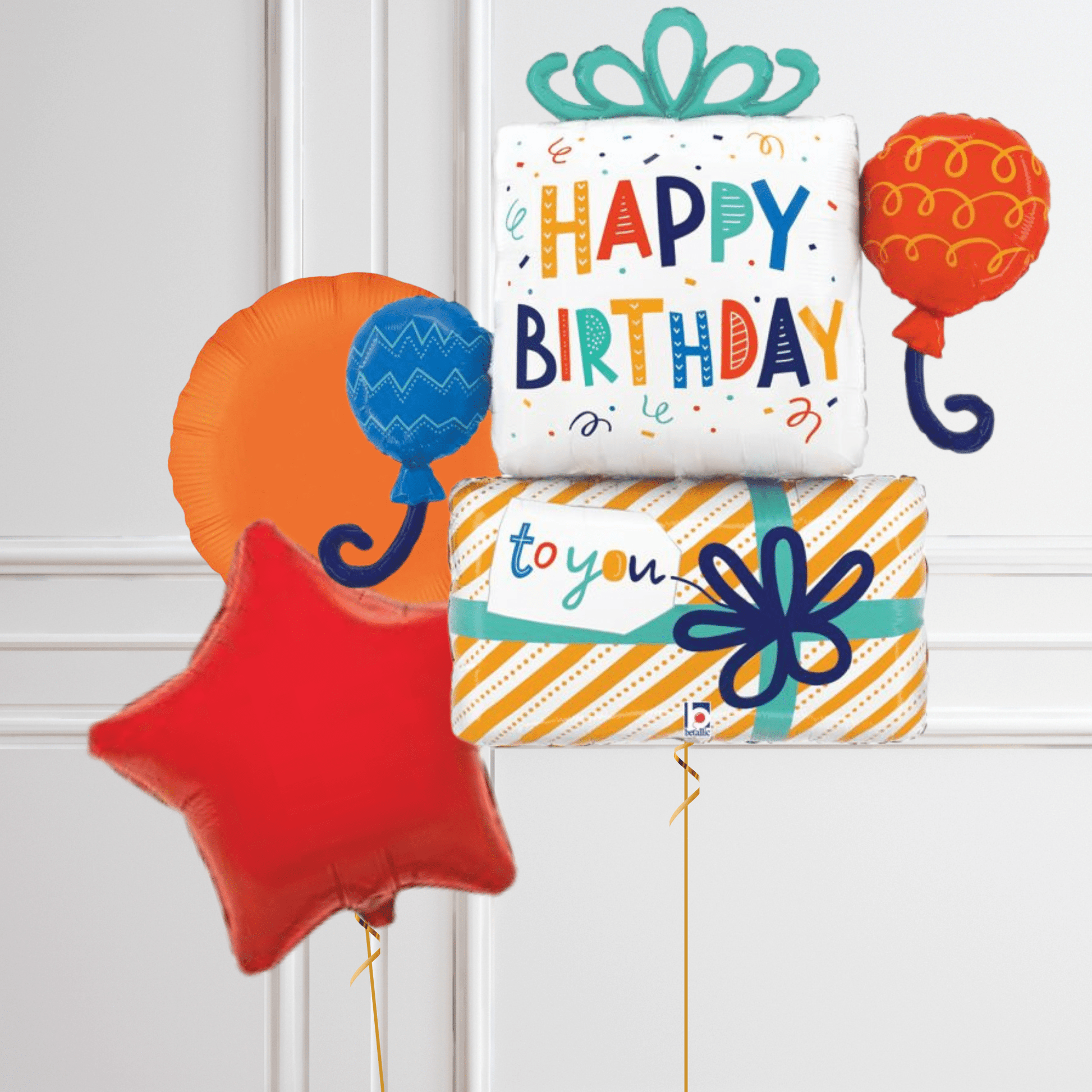 Birthday Gift Balloons Foil Balloon Package