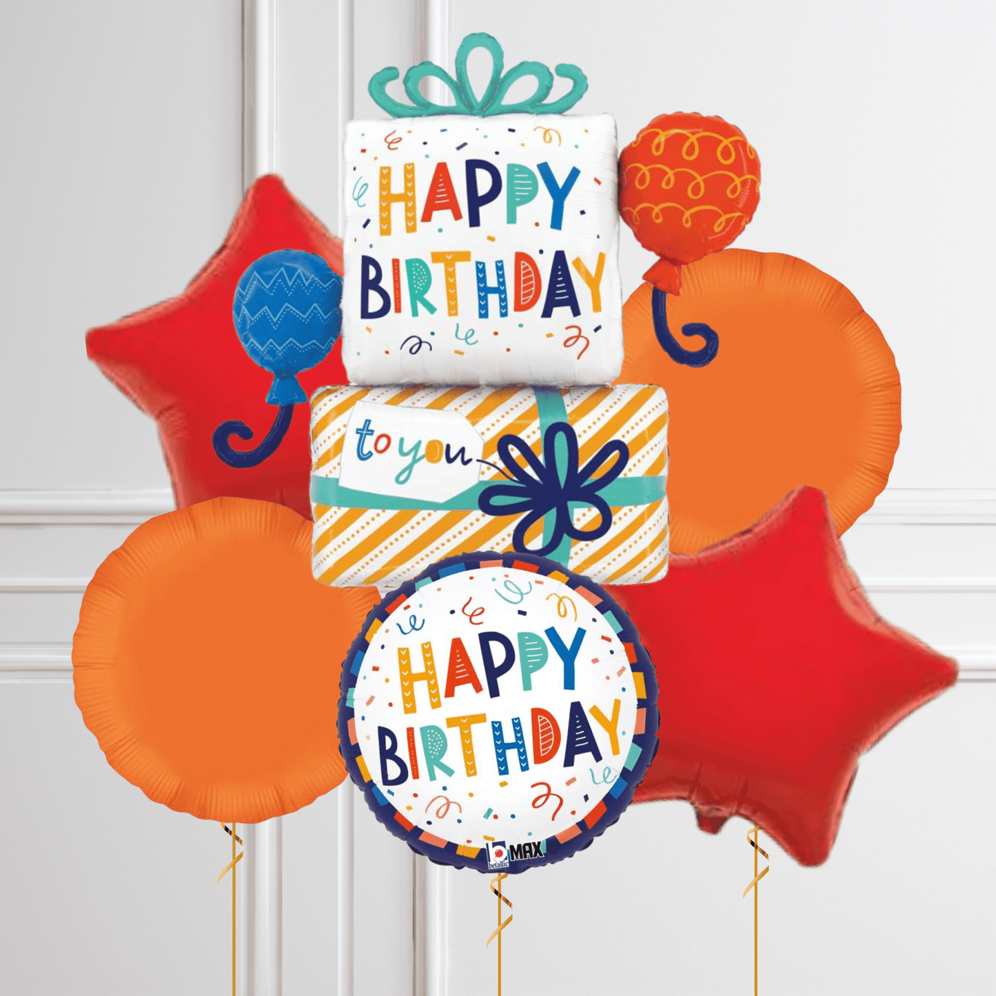 Birthday Gift Balloons Foil Balloon Package | The Party Hut