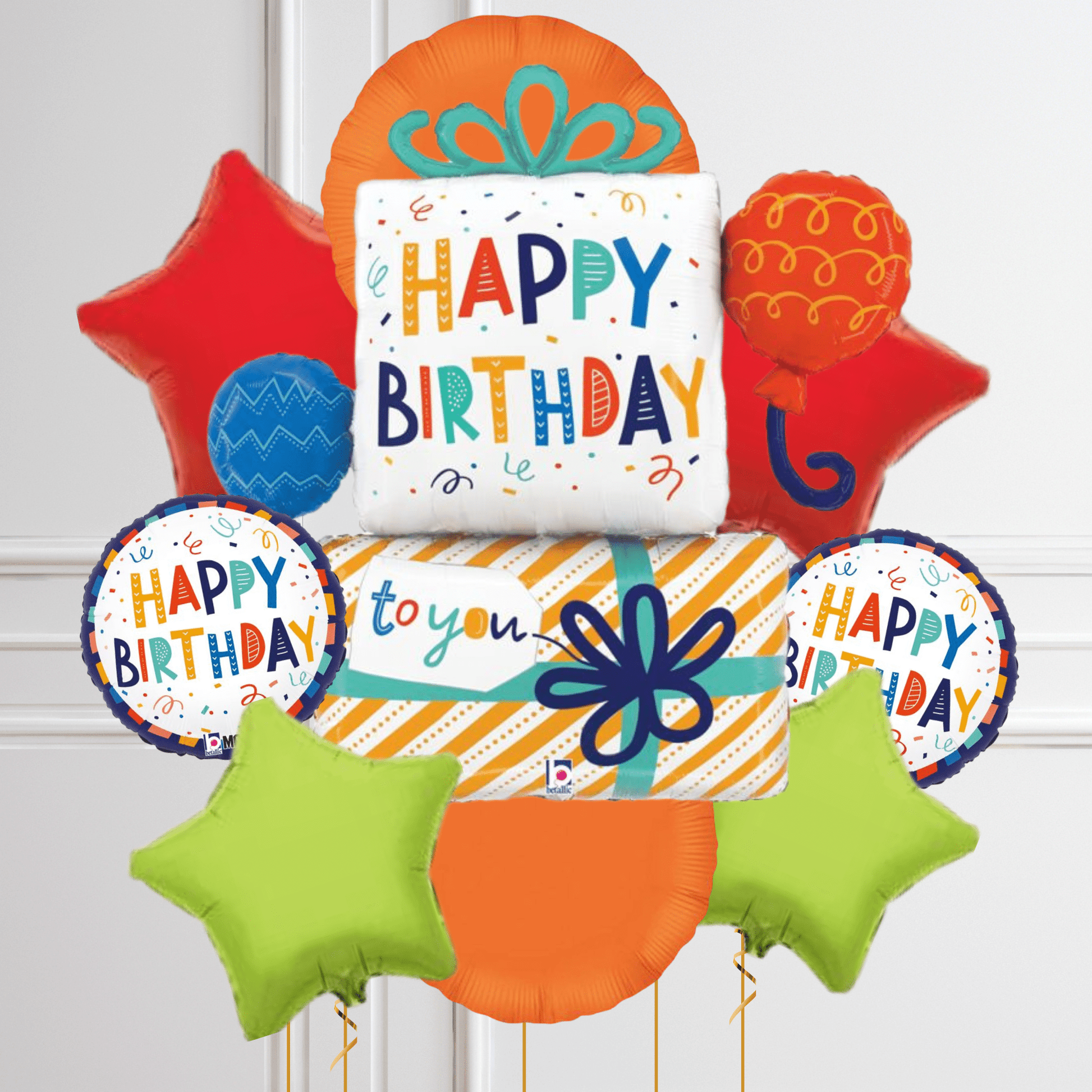 Birthday Gift Balloons Foil Balloon Package