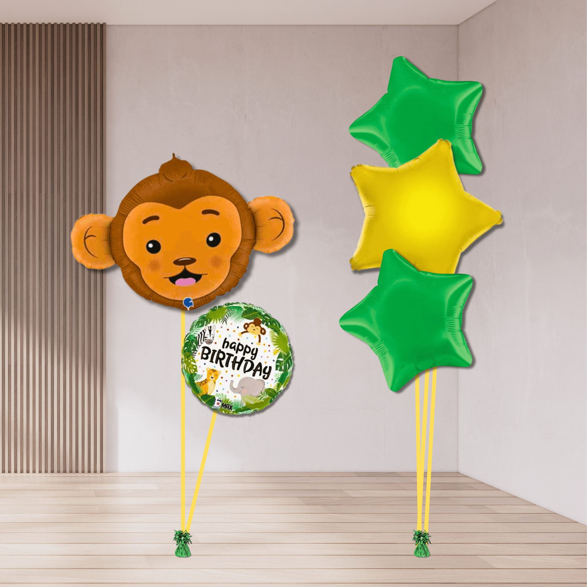 Birthday Monkey Balloon Display | The Party Hut