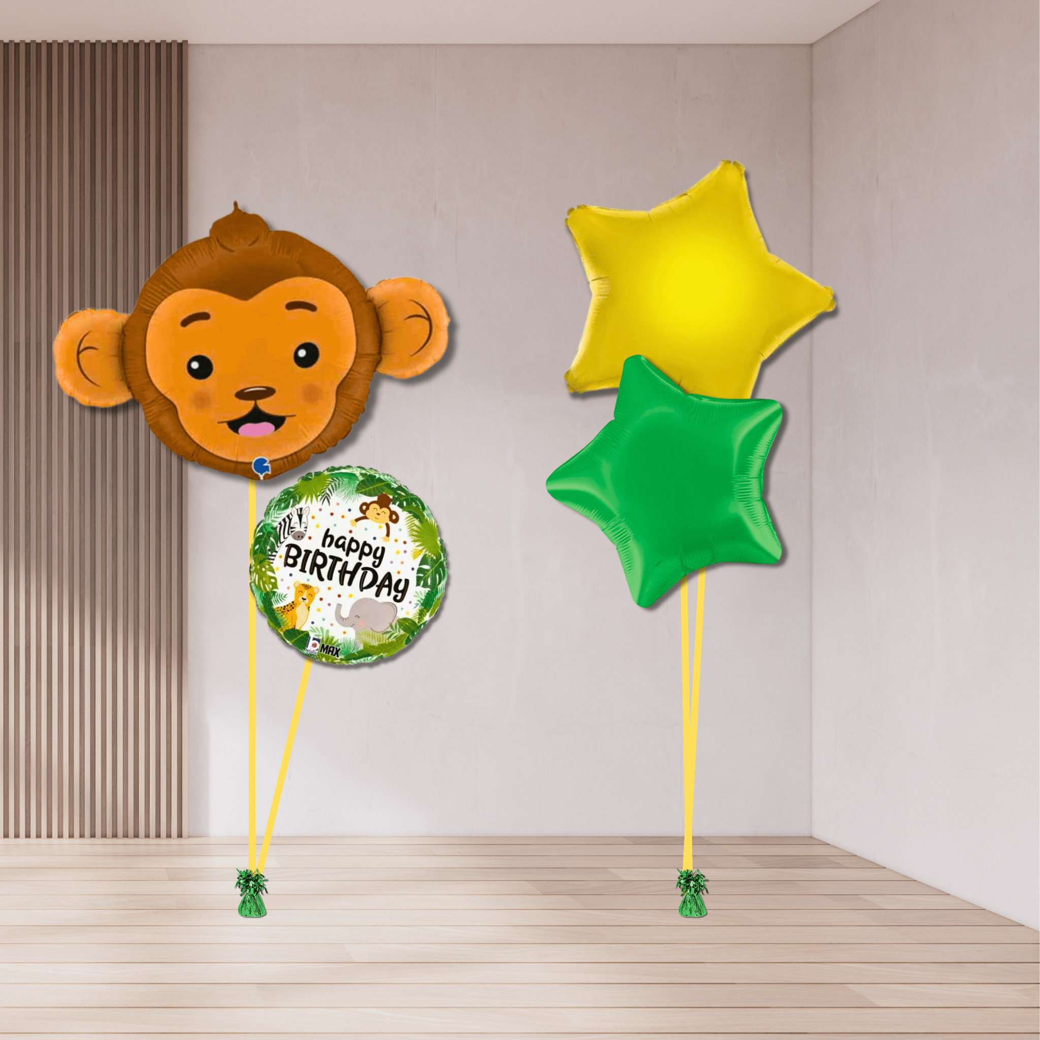 Birthday Monkey Balloon Display | The Party Hut