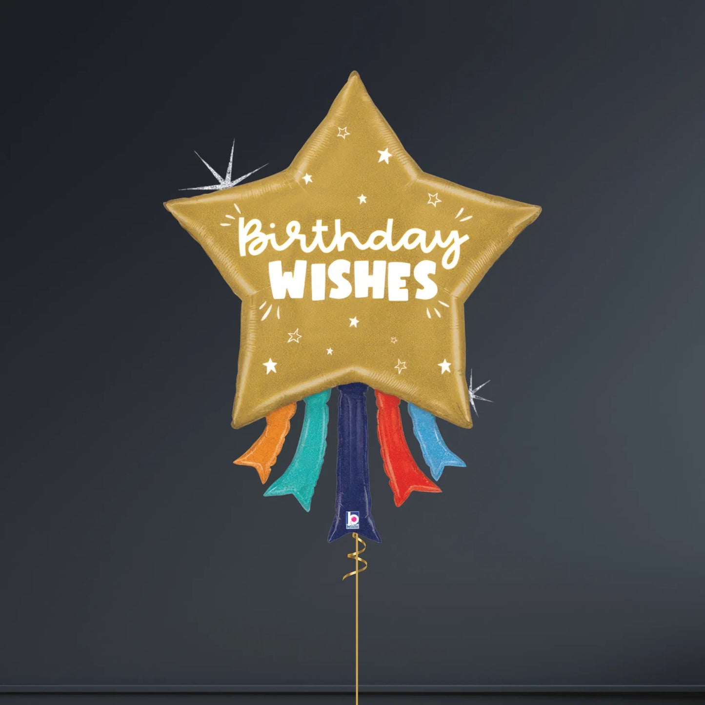 Birthday Wishes Star Balloon – 36" | The Party Hut