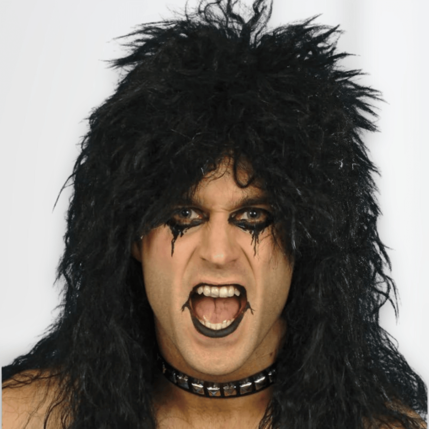 Black Hard Rocker Wig | The Party Hut