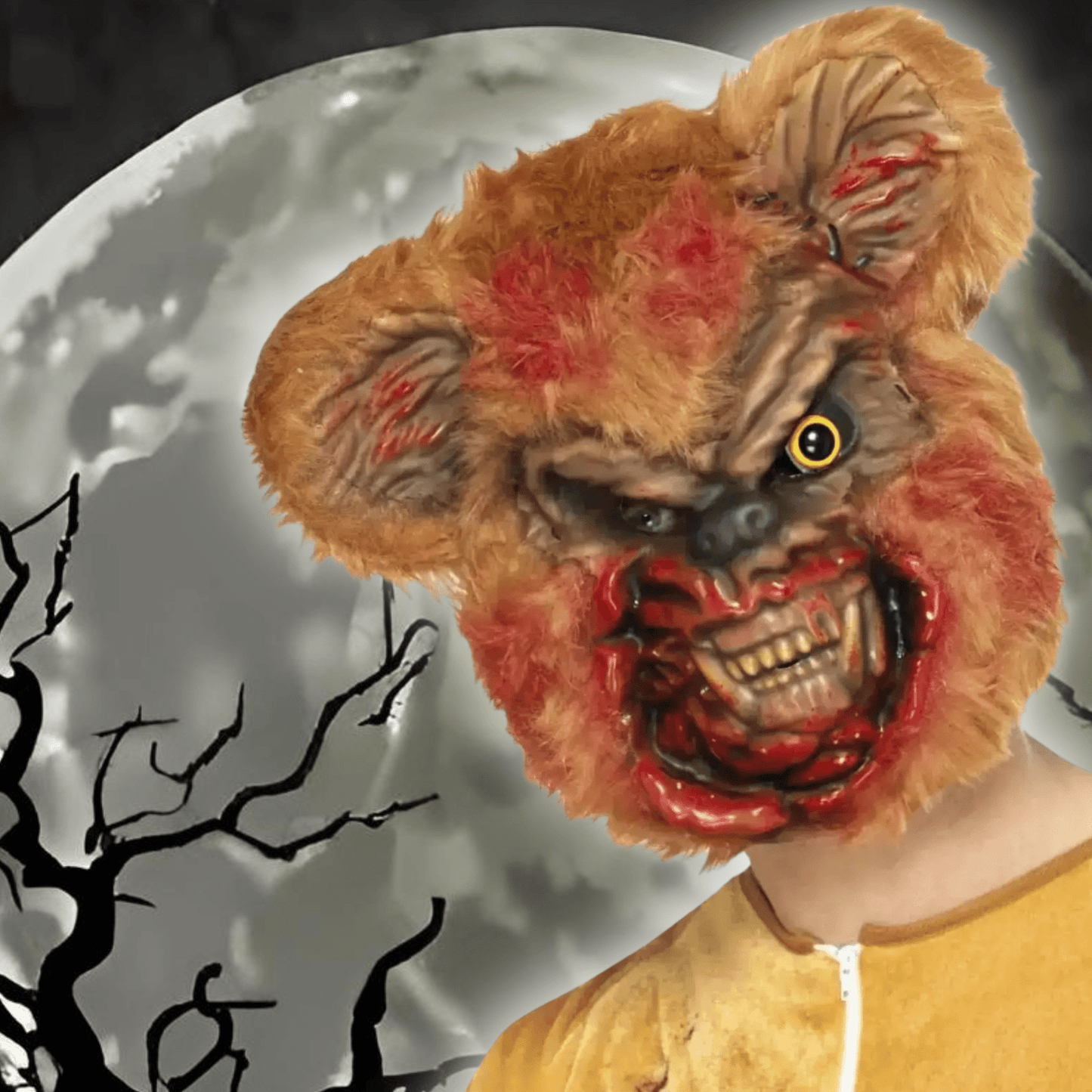 Bloody Bear Mask - Ferocious Fright | The Party Hut