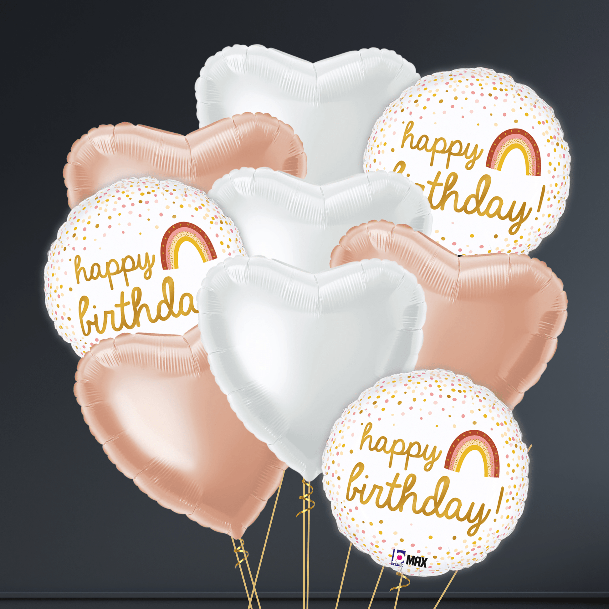 Boho Birthday 18" Foil Helium Balloon