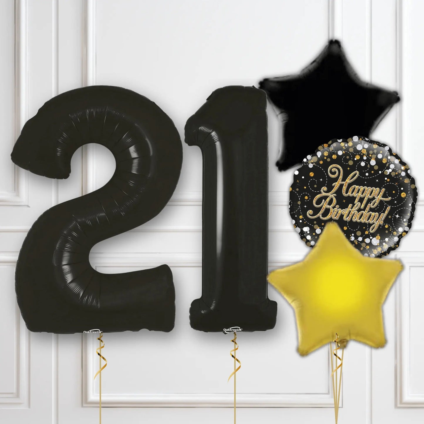 Bold 21st Birthday Balloon Package | The Party Hut