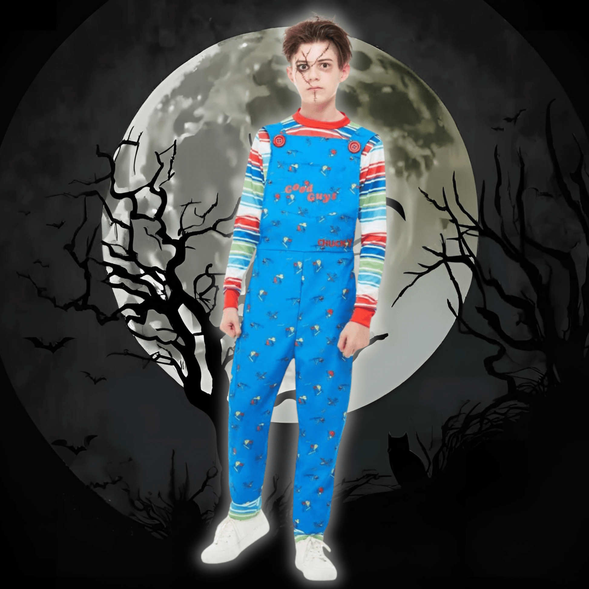 Boys Chucky Costume - Child’s Play Horror Outfit (Official)