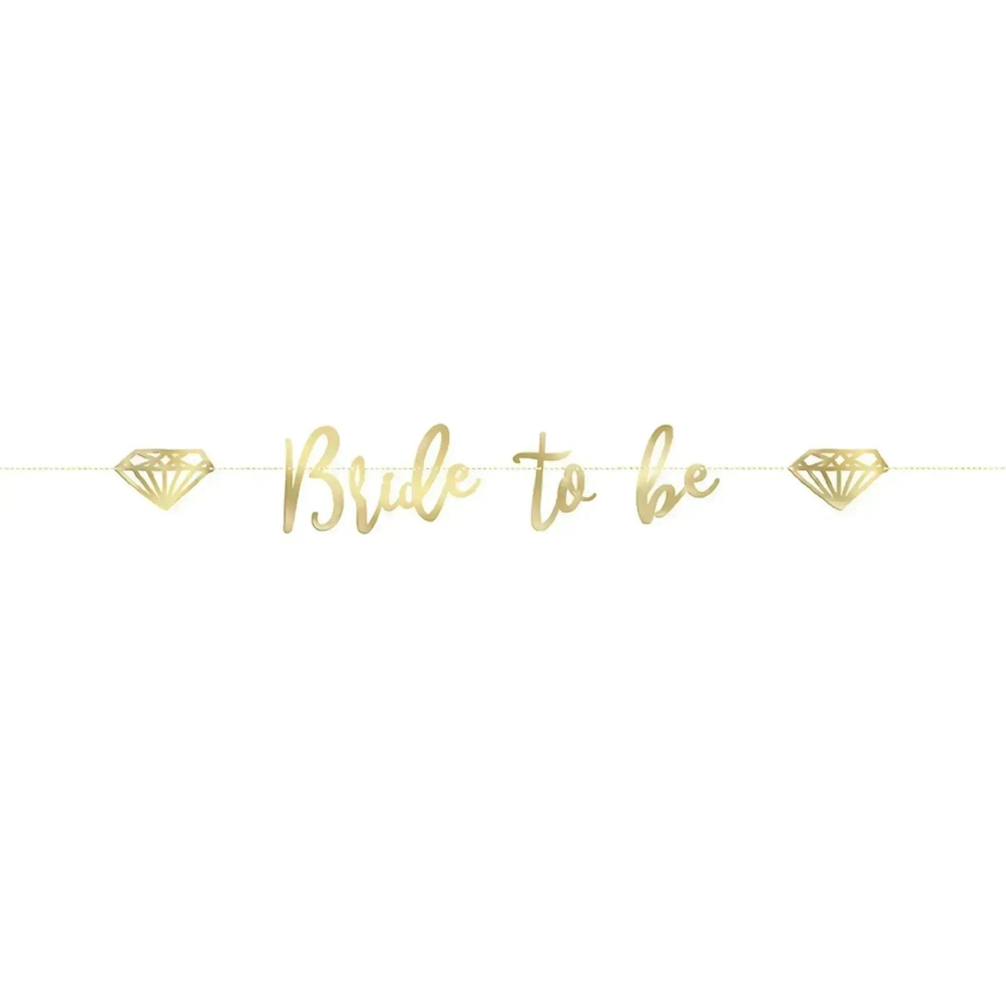 Bride To Be Letter Banner | The Party Hut