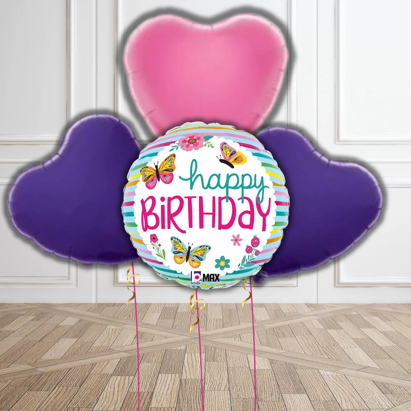 Butterfly Garden Birthday Balloon Bouquet | The Party Hut