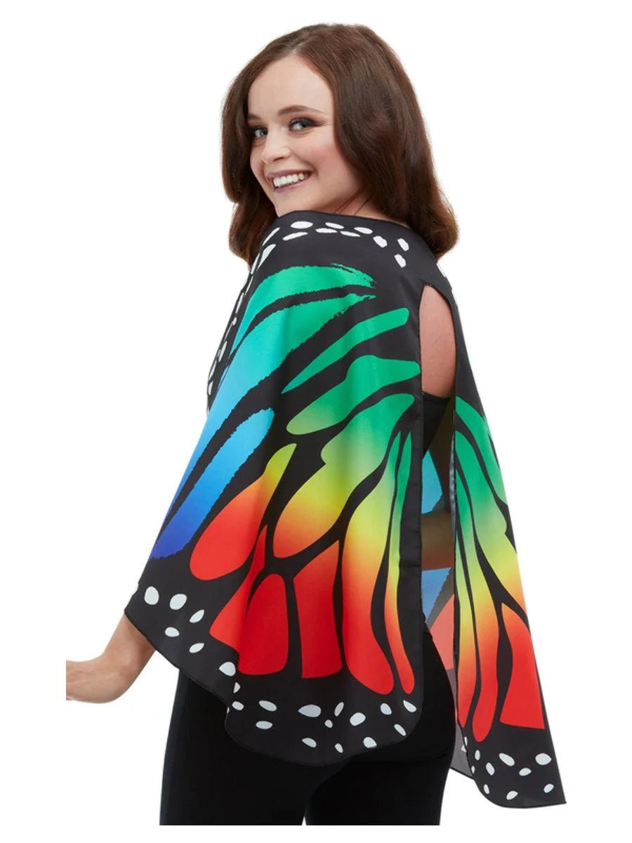 Monarch Butterfly Fabric Wings - Enchanting Costume Accessory