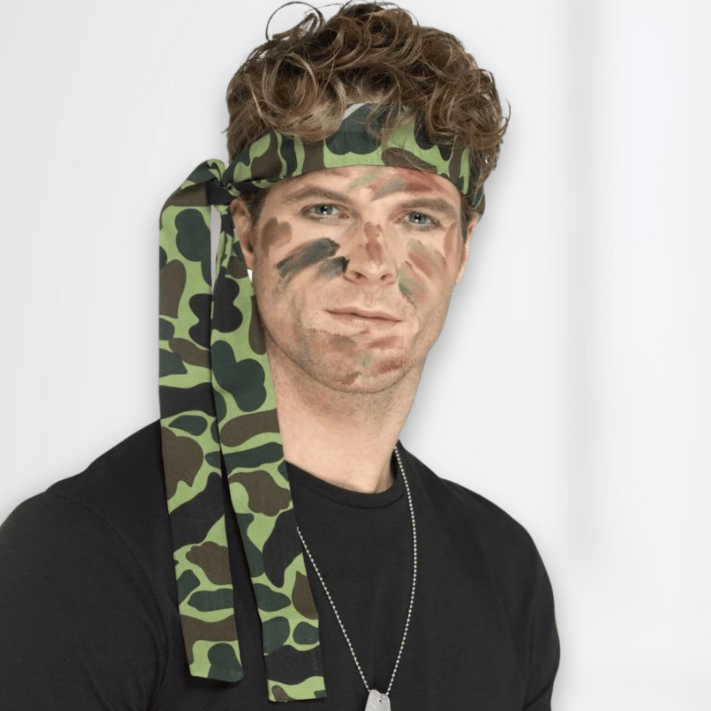 Camouflage Army Headband | The Party Hut