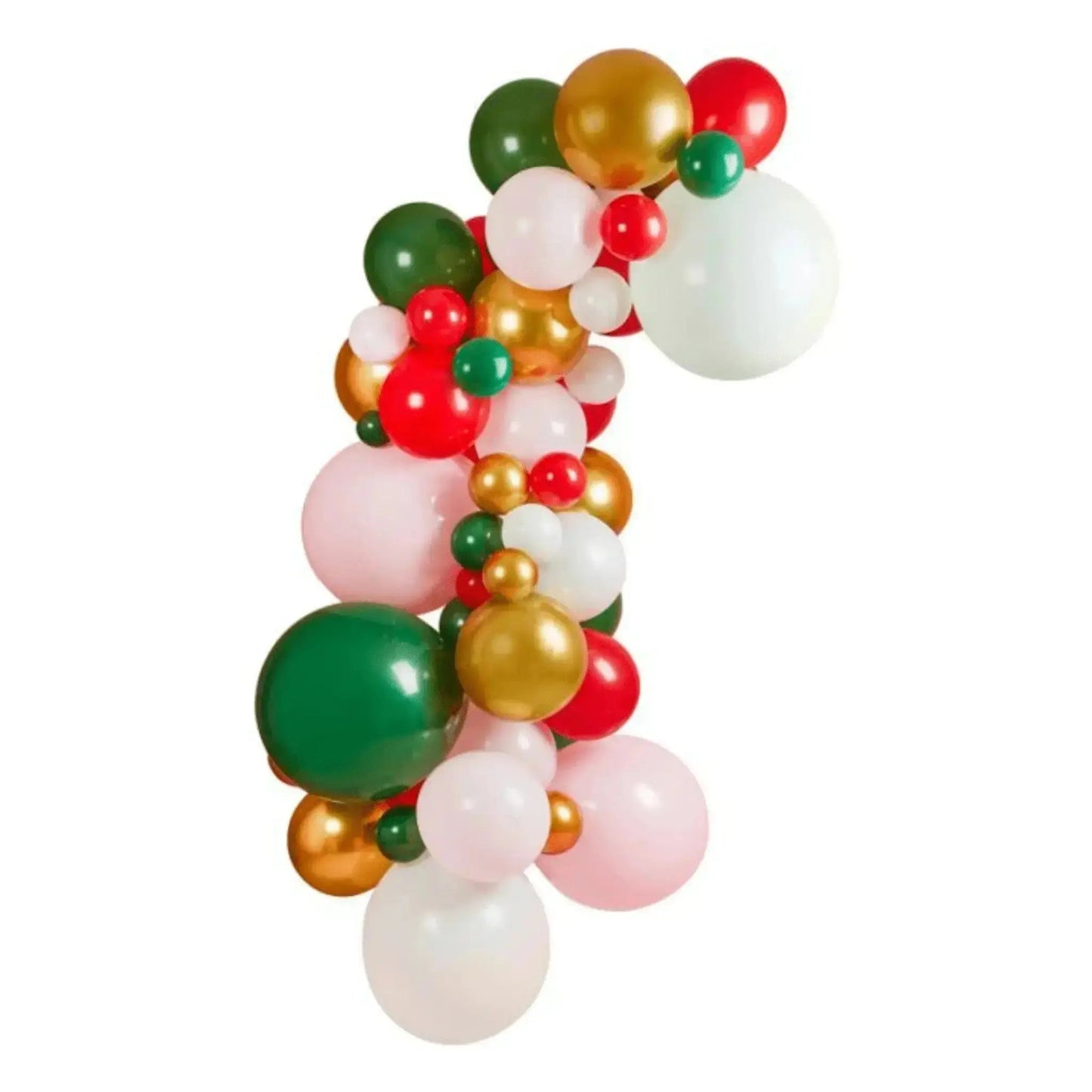 Candy Christmas Half Arch – Festive Balloon Garland with Candy Cane Theme | The Party Hut