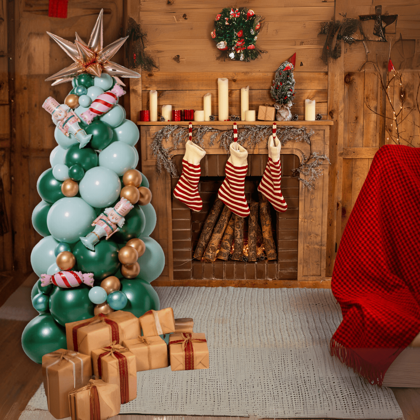 Candy Wonder Christmas Balloon Tree | The Party Hut